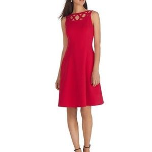 NWOT White House Black Market Red Cocktail dress